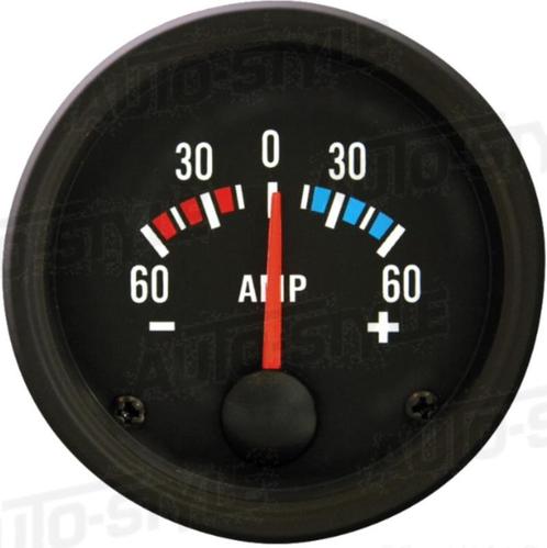 Performance Instrument Zwart Ampere -60>+60 52mm, Auto diversen, Auto-accessoires, Nieuw, Ophalen of Verzenden