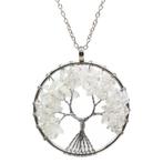 Fako Bijoux® - Ketting - Chakra Reiki - Levensboom XL -, Sieraden, Tassen en Uiterlijk, Verzenden, Nieuw