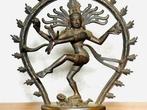 Dansende Shiva in de vuurcirkel van Shiva Nataraja - Brons -, Antiek en Kunst, Kunst | Niet-Westerse kunst