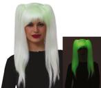 Halloween Pruik Staartjes Glow In The Dark, Verzenden, Nieuw