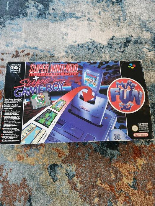 Nintendo - Snes - Super Nintendo More Fun Bundle Pack With, Spelcomputers en Games, Spelcomputers | Overige Accessoires
