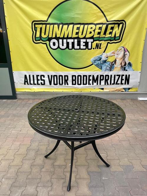 Hartman Preston dining tuintafel ø105cm, Tuin en Terras, Tuintafels, Zo goed als nieuw, Metaal, Rond, Ophalen