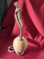 Struisvogel Ei - cobra -ovo avestruz - 47 cm - 16 cm - 11 cm, Antiek en Kunst