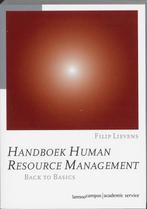 Handboek human resource management 9789077442616 F. Lievens, Verzenden, Gelezen, F. Lievens