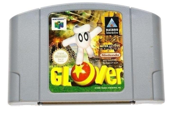 Glover [Nintendo 64], Spelcomputers en Games, Games | Nintendo 64, Zo goed als nieuw, Ophalen of Verzenden