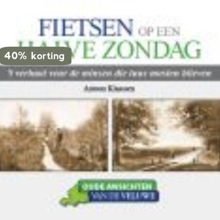 Fietsen op een halve zondag / Regio-Boek 9789087881306, Boeken, Reisgidsen, Zo goed als nieuw, Verzenden