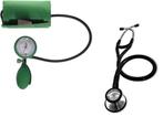Palm type bloeddrukmeter anti shock ring met stethoscoop, Verzenden, Nieuw