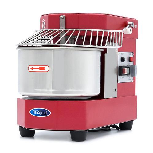 Spiraalkneder - 8 L - 4,5 Kg Deeg - Raspberry Rood, Witgoed en Apparatuur, Keukenmixers, Nieuw, 3 snelheden of meer, 4 liter of meer