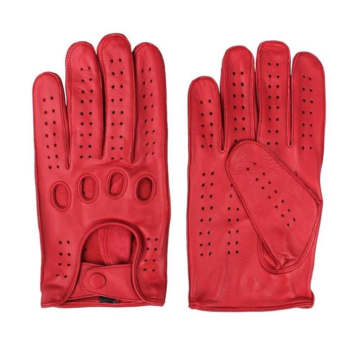 Swift racing leren handschoenen rood, Motoren, Kleding | Motorkleding, Nieuw met kaartje, Verzenden