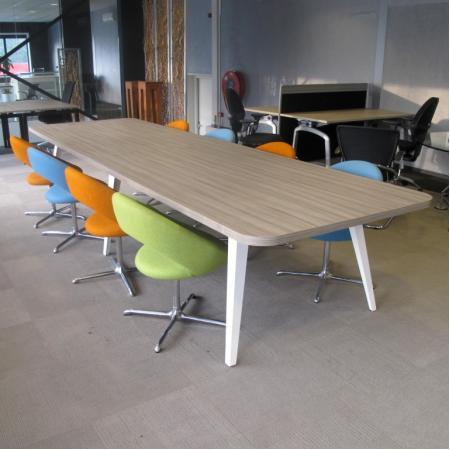 (MDK-104153) Spider Driftwood vergadertafel 400 x 120 cm, Huis en Inrichting, Bureaus, Nieuw, Ophalen of Verzenden