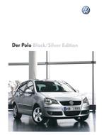 2008 VOLKSWAGEN POLO BLACK/SILVER EDITION BROCHURE DUITS, Nieuw, Volkswagen, Author