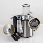 Slowjuicer - Sapcentrifuge - Groenten en fruit - Zilver - TZ, Verzenden, Zo goed als nieuw