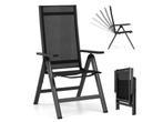 Coast Terrasstoel - Verstelbaar in 7 standen - Zwart -, Tuin en Terras, Tuinsets en Loungesets, Verzenden, Nieuw