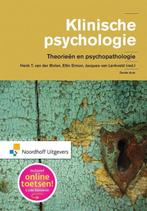Klinische psychologie, 9789001846244, Zo goed als nieuw, Studieboeken, Verzenden