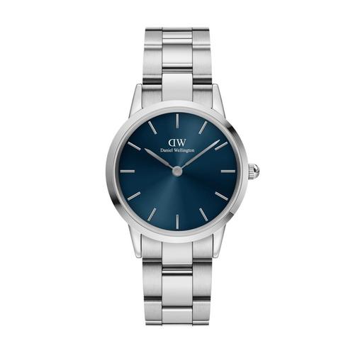 Daniel Wellington Iconic Link Arctic - 36mm, Sieraden, Tassen en Uiterlijk, Horloges | Heren, Nieuw, Verzenden