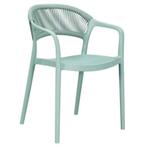 Stoel | PVC Rotan/Kunststof | Groen | In-/Outdoor |, Verzenden, Nieuw in verpakking