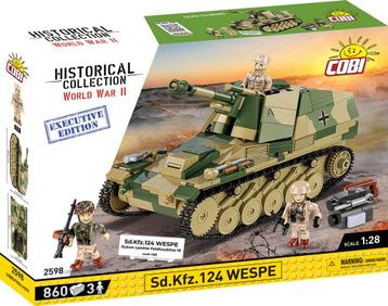 COBI 2598 SD.KFZ.124 Wespe (Leger bouwsets, Modelbouwsets) beschikbaar voor biedingen