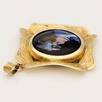 Hanger - 14 karaat Geel goud - Email Dart