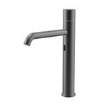 Wastafelkraan met sensor hoge uitloop Gun metal, Verzenden, Nieuw