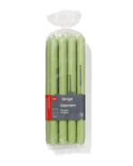 HEMA Lange huishoudkaarsen Ø2.2x29 - 12 stuks mintgroen, Verzenden, Nieuw