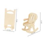 Kruzzel Houten Poppenmeubel Set - 34 Delige DIY Meubelset..., Ophalen of Verzenden, Nieuw