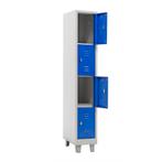 Gebruikte lockerkasten 4 deuren (hangsluiting), Huis en Inrichting, Kasten | Lockerkasten, Ophalen of Verzenden, Nieuw