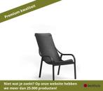 2 stuks Nardi Net Loungestoel kunststof - Antraciet, Ophalen of Verzenden, Nieuw, Overige materialen