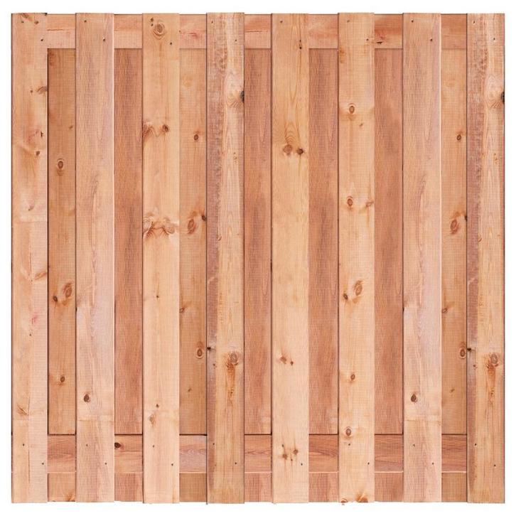 Schutting Tuinscherm Marrakesh 180x180cm Red Class Wood Gesc, Tuin en Terras, Schuttingen, Minder dan 3 meter, Nieuw, Hout, 1 tot 2 meter
