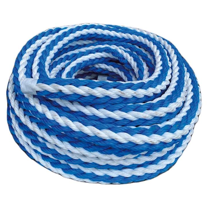 White Blue Orkaan-12 16MM 220mtr Meertouw Nieuw, Watersport en Boten, Accessoires en Onderhoud, Nieuw, Verzenden