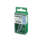 Fadix Metrische schroef M 4x60mm - 4 stuks, Doe-het-zelf en Verbouw, IJzerwaren en Bevestigingsmiddelen, Verzenden, Nieuw