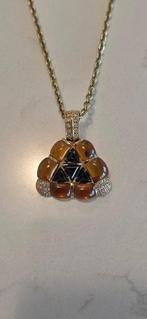 Ketting met hanger - 18 karaat Geel goud - 25.80ct. tw.