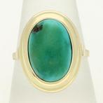 Ring - 14 karaat Geel goud - Nefriet Jade, Nieuw