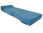 Opvouwbaar matras HONEY - logeermatras - 70x200x15cm - blauw, Huis en Inrichting, Slaapkamer | Matrassen en Bedbodems, Ophalen of Verzenden