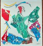 Marc Chagall (1887-1985) - Woman in the wind