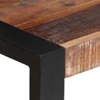 Eettafel 70x70x75 cm massief gerecycled hout (Tafels), Nieuw, Verzenden