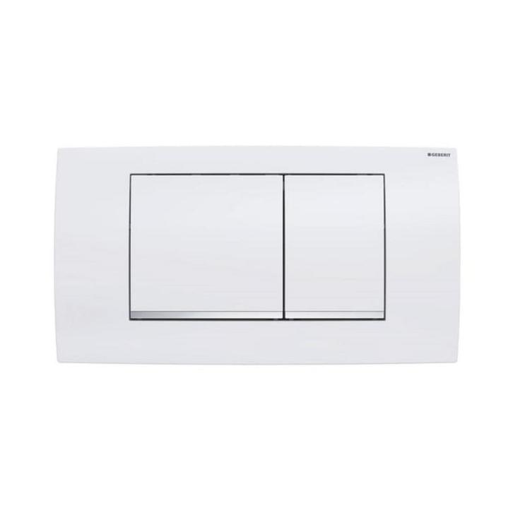 Bedieningsplaat Geberit Twinline 30 Frontbediening Wit, Doe-het-zelf en Verbouw, Sanitair, Ophalen of Verzenden
