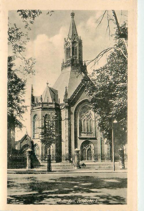 Rotterdam Zuiderkerk, Verzamelen, Ansichtkaarten | Nederland, Gelopen, Verzenden