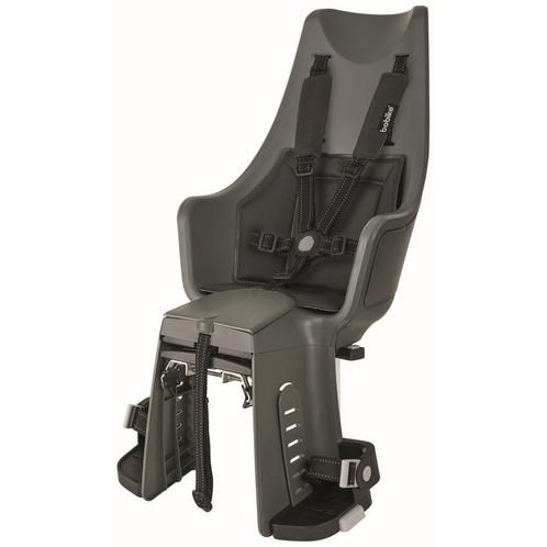 Bobike Maxi Exclusive Plus Urban Grey achterstoeltje met Ele, Fietsen en Brommers, Fietsaccessoires | Fietsstoeltjes, Nieuw, Verzenden