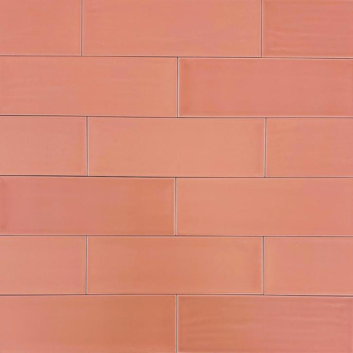 Wandtegel aria siena terracotta mat 10x30 wandtegel, Doe-het-zelf en Verbouw, Tegels, Wandtegels, Nieuw, 10 m² of meer, Keramiek