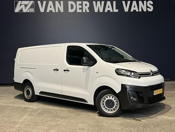 Citroën Jumpy 2.0 BlueHDI 177pk Automaat L3H1 Euro6 Airco |, Auto's, Bestelauto's, Dealer onderhouden, Lease, Zwart, Automaat