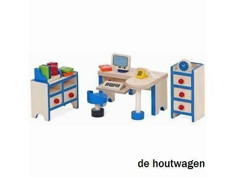poppenhuis meubeltjes verkrijgbaar per set voor 15.95 euro, Kinderen en Baby's, Speelgoed | Houten speelgoed, Overige typen, Nieuw