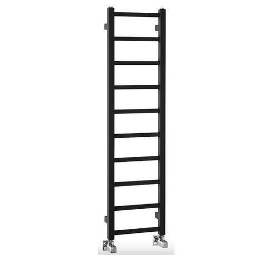 Designradiator Sapho Metro Light 30x114 cm Mat Zwart, Doe-het-zelf en Verbouw, Sanitair, Overige typen, Nieuw, Ophalen of Verzenden
