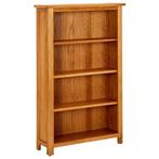 Boekenkast Eikenhout - OP = OP - Klassiek Design!, Met plank(en), 100 tot 150 cm, Rustiek, Eikenhout