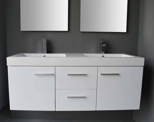 Sani Royal Badkamermeubel Grepo 131 Hoogglans Wit, Huis en Inrichting, Badkamer | Badkamermeubels