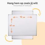 2dekans | Goliving Whiteboard met Stiften - 60 x 90 cm -, Ophalen of Verzenden, Zo goed als nieuw