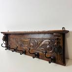 Kapstok - Antieke wandkapstok - Brons, Hout
