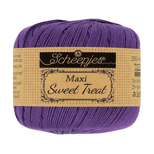 Scheepjes Maxi Sweet Treat - 521 deep violet - Gemercerise, Hobby en Vrije tijd, Breien en Haken, Ophalen of Verzenden