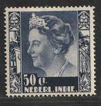 Nederlands-Indië 1938/1939 - 50 cent Koningin Wilhelmina met, Postzegels en Munten, Gestempeld