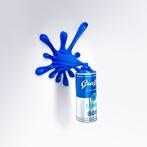 2FAST - Chrome Blue Graffiti Soup Splash Can Sculpture