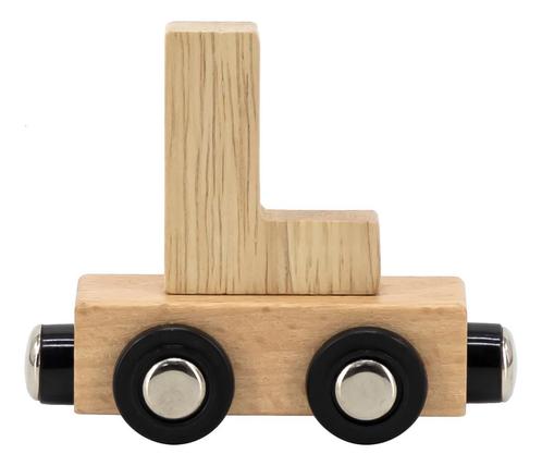 Tryco Houten Naturel Lettertrein - Letter L TR-353059, Kinderen en Baby's, Kinderkamer | Inrichting en Decoratie, Nieuw, Verzenden